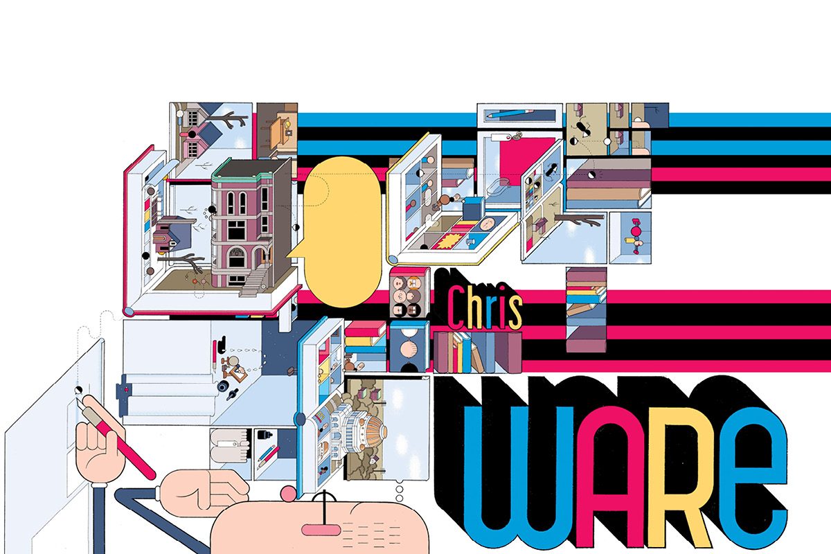 Chris Ware au Centre Pompidou : l’inspiration est partout autour de nous