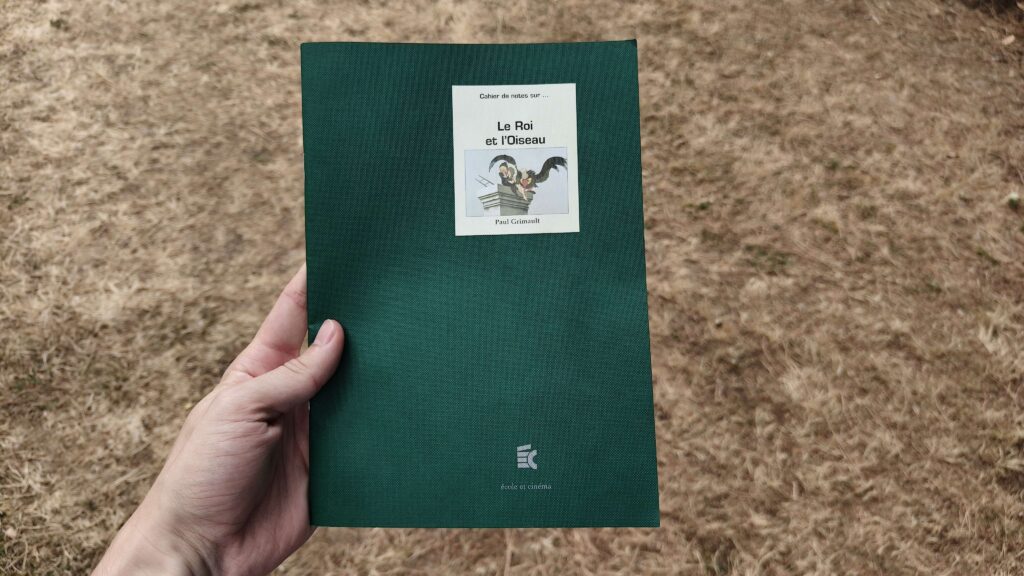 cahier de notes sur le roi et l'oiseau